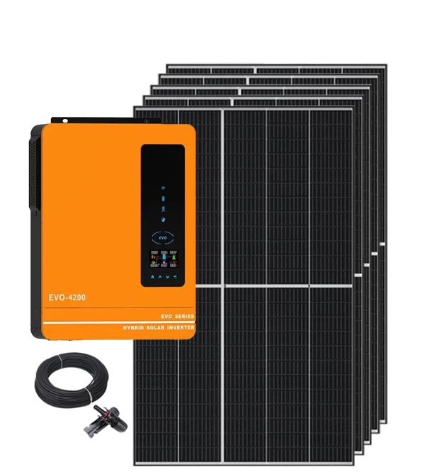 Fotowoltaika do grzania wody zestaw solarny panele  CWU OFF GRID, 4x PV - obrazek 4