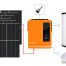 Zestaw solarny panele fotowoltaika do grzania wody CWU OFF GRID, 6x PV