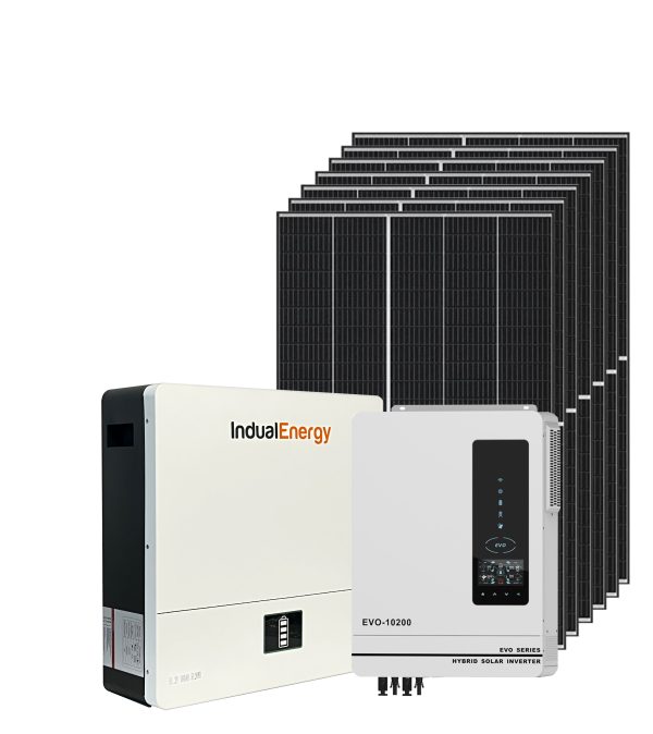 Zestaw Fotowoltaiczny off-grid 10,2 kW z magazynem energii LiFePO4 5kWh, 10x PV