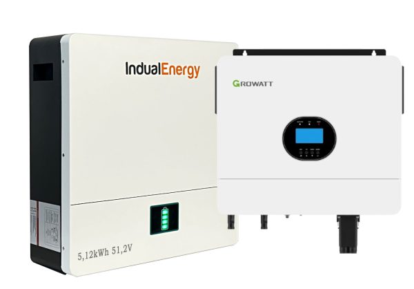 Zestaw Fotowoltaiczny off-grid GROWATT 6kW z magazynem energii LiFePO4 5kWh, 6x PV - obrazek 4